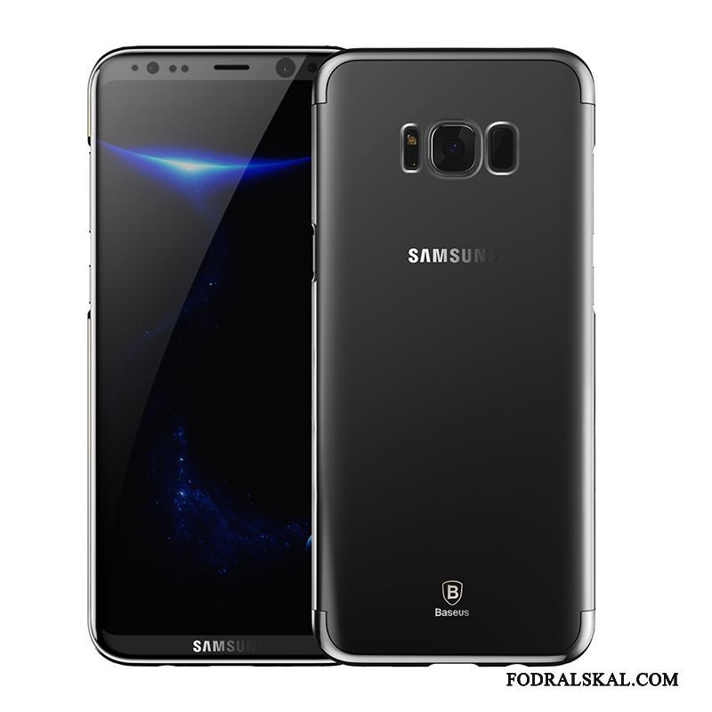 Skal Samsung Galaxy S8 Kreativa Blå Personlighet, Fodral Samsung Galaxy S8 Lyxiga Platingtelefon