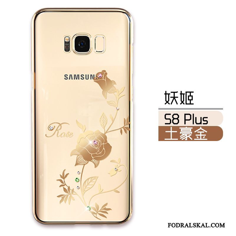 Skal Samsung Galaxy S8+ Lyxiga Telefon Guld, Fodral Samsung Galaxy S8+ Påsar Fallskydd Trend Varumärke