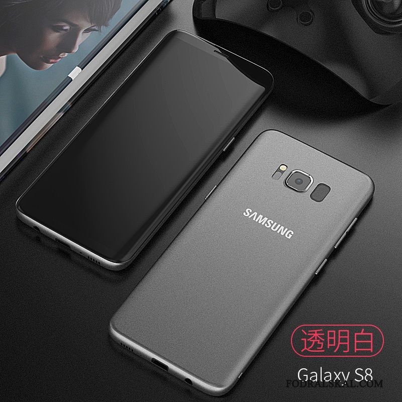 Skal Samsung Galaxy S8 Mjuk Telefon Enkel, Fodral Samsung Galaxy S8 Silikon Slim Nubuck