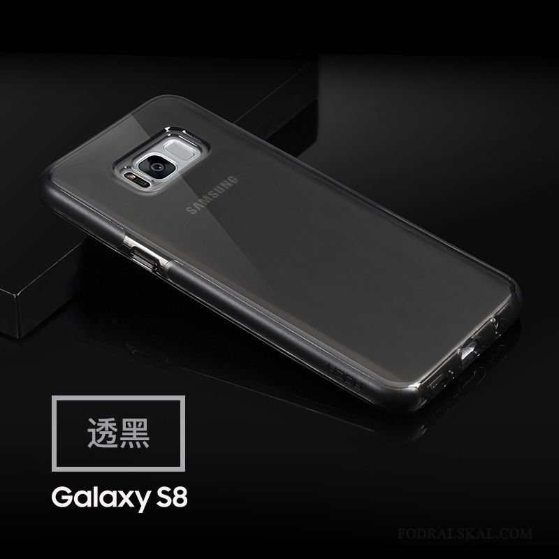 Skal Samsung Galaxy S8 Påsar Fallskydd Grön, Fodral Samsung Galaxy S8 Mjuk Telefon