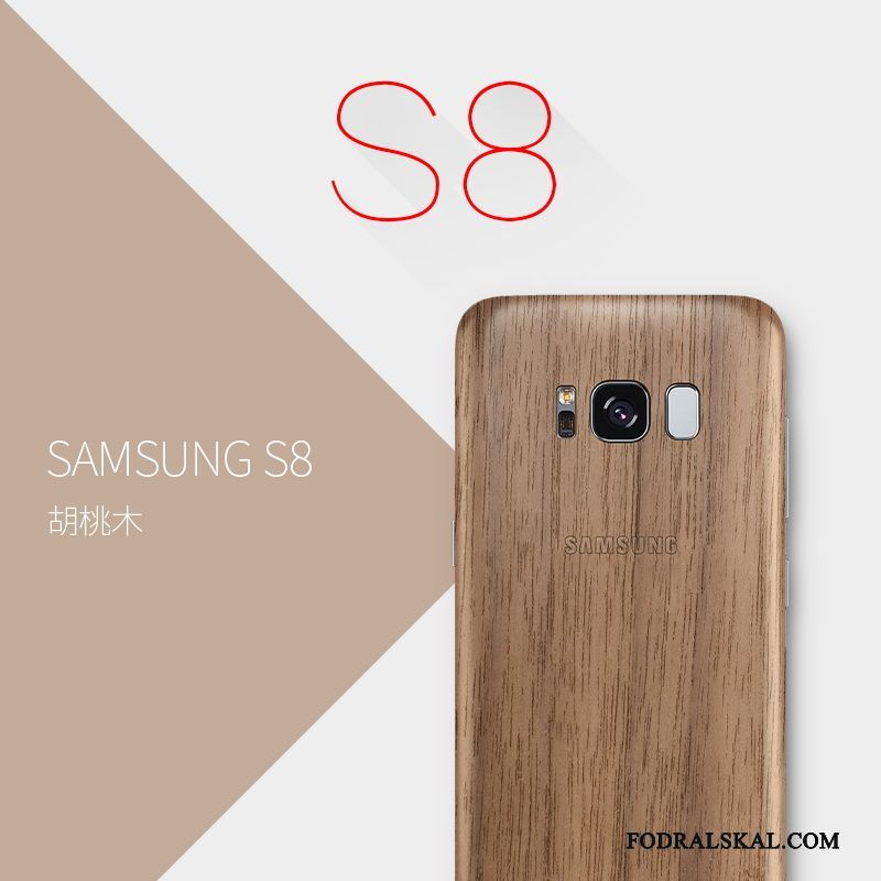 Skal Samsung Galaxy S8 Påsar Massivt Trätelefon, Fodral Samsung Galaxy S8 Skydd Slim