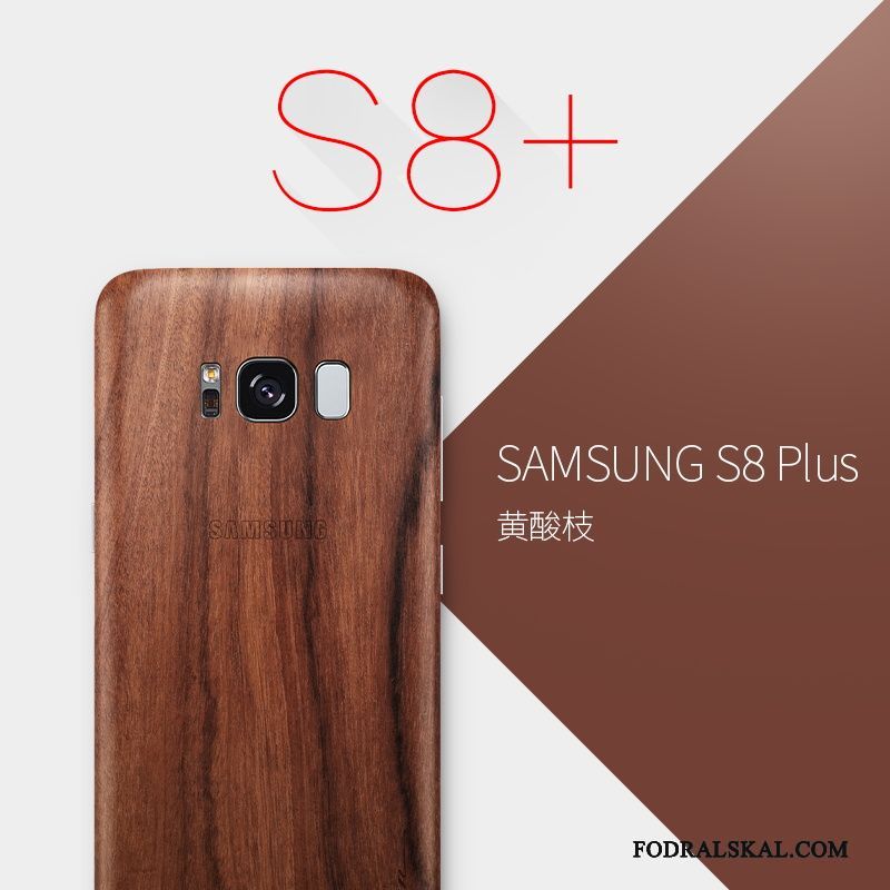 Skal Samsung Galaxy S8+ Påsar Telefon Slim, Fodral Samsung Galaxy S8+ Skydd Massivt Trä
