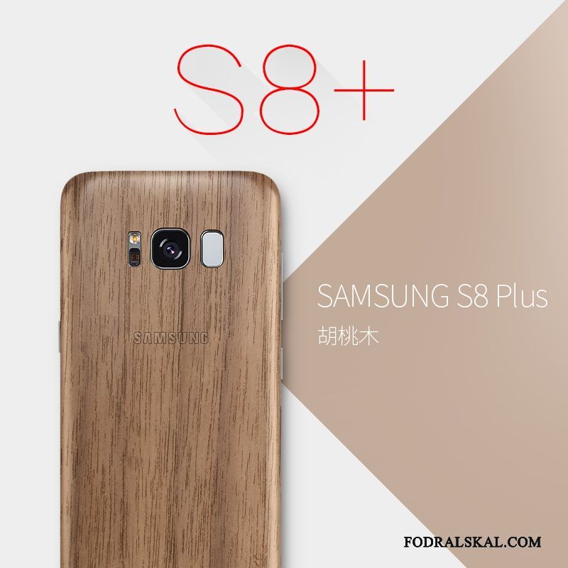 Skal Samsung Galaxy S8+ Påsar Telefon Slim, Fodral Samsung Galaxy S8+ Skydd Massivt Trä