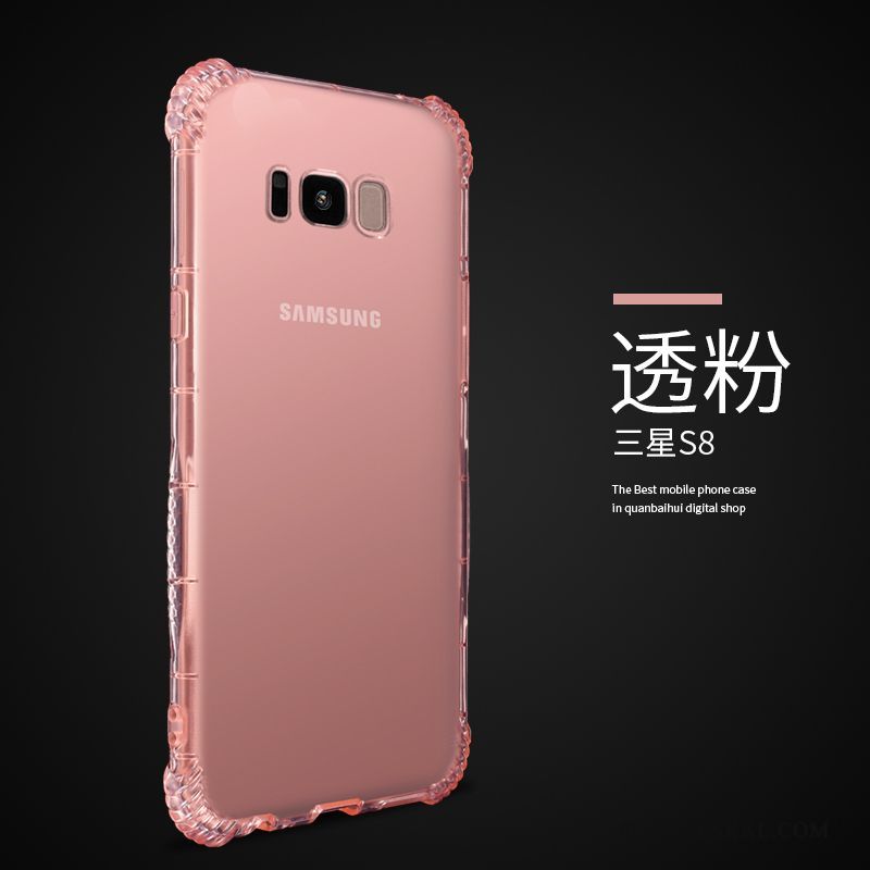 Skal Samsung Galaxy S8 Påsar Trend Transparent, Fodral Samsung Galaxy S8 Mjuk Telefon Vit