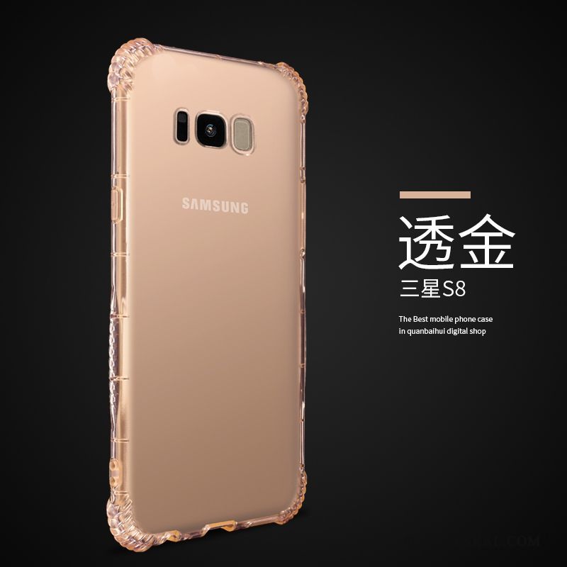 Skal Samsung Galaxy S8 Påsar Trend Transparent, Fodral Samsung Galaxy S8 Mjuk Telefon Vit