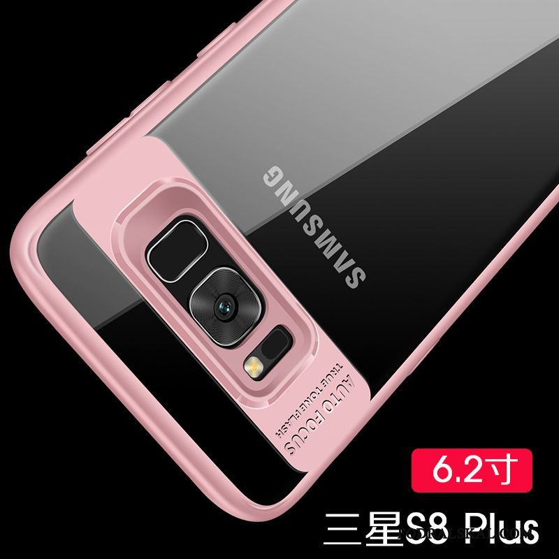 Skal Samsung Galaxy S8+ Silikon Telefon Fallskydd, Fodral Samsung Galaxy S8+ Skydd Silver