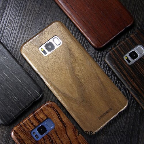 Skal Samsung Galaxy S8 Wood Massivt Trä Slim, Fodral Samsung Galaxy S8 Skydd Telefon Trend Varumärke