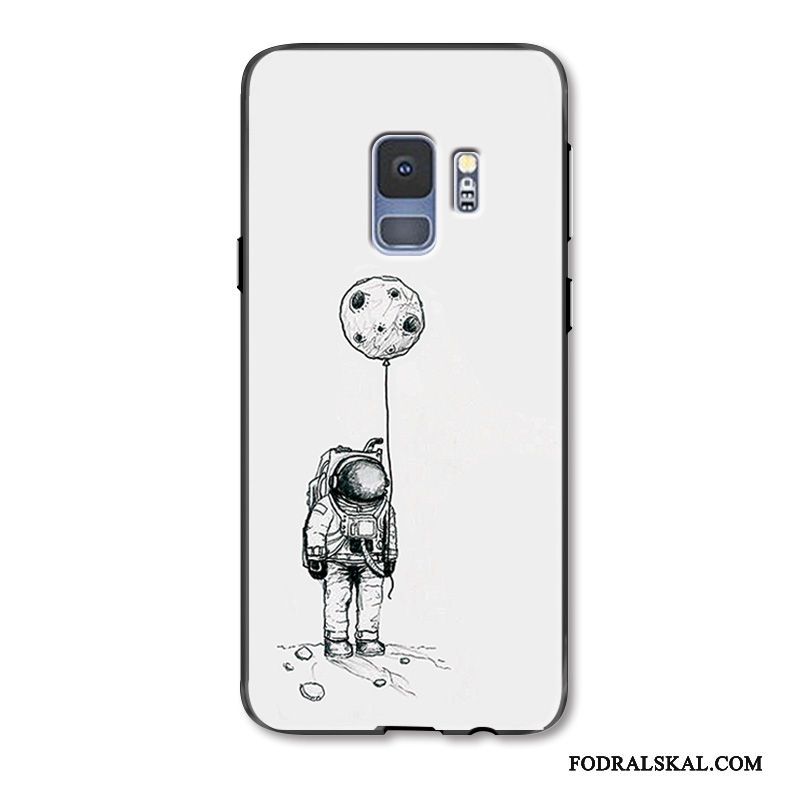 Skal Samsung Galaxy S9 Kreativa Telefon Enkel, Fodral Samsung Galaxy S9 Tecknat Hängsmycken Personlighet