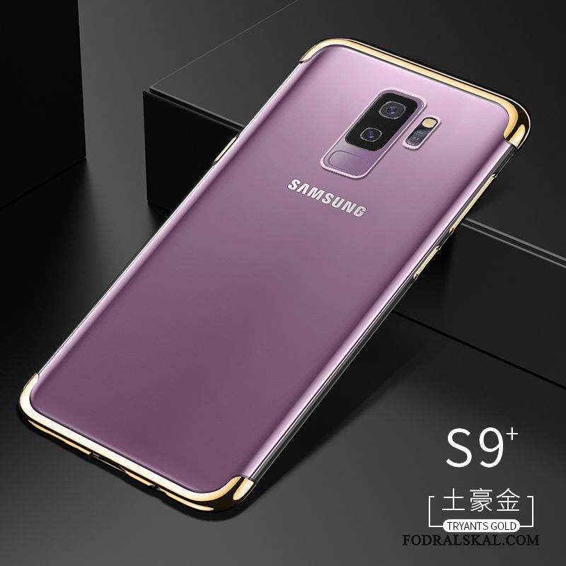 Skal Samsung Galaxy S9+ Kreativa Telefon Slim, Fodral Samsung Galaxy S9+ Mjuk Purpur Personlighet