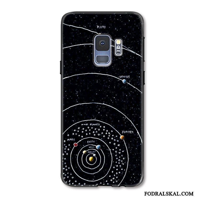 Skal Samsung Galaxy S9 Lättnad Fallskydd Svart, Fodral Samsung Galaxy S9 Kreativa Telefon Personlighet