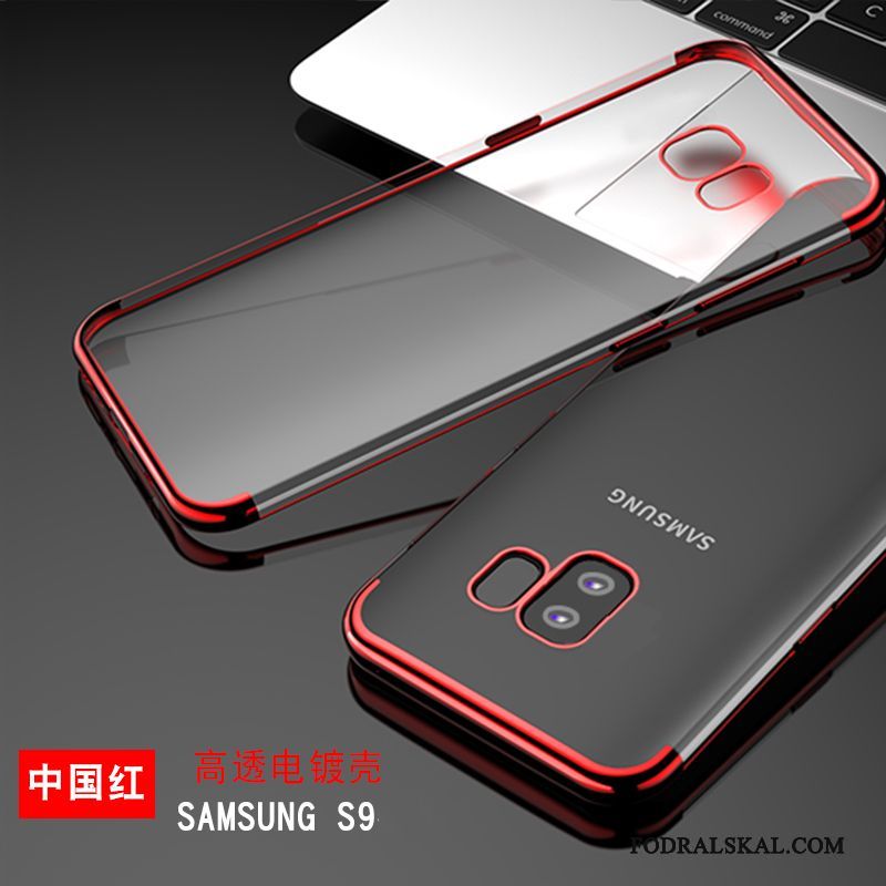 Skal Samsung Galaxy S9 Mjuk Personlighet Rosa, Fodral Samsung Galaxy S9 Påsar Fallskydd Slim