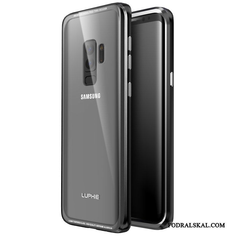 Skal Samsung Galaxy S9+ Påsar Fallskydd Guld, Fodral Samsung Galaxy S9+ Kreativa Frametelefon