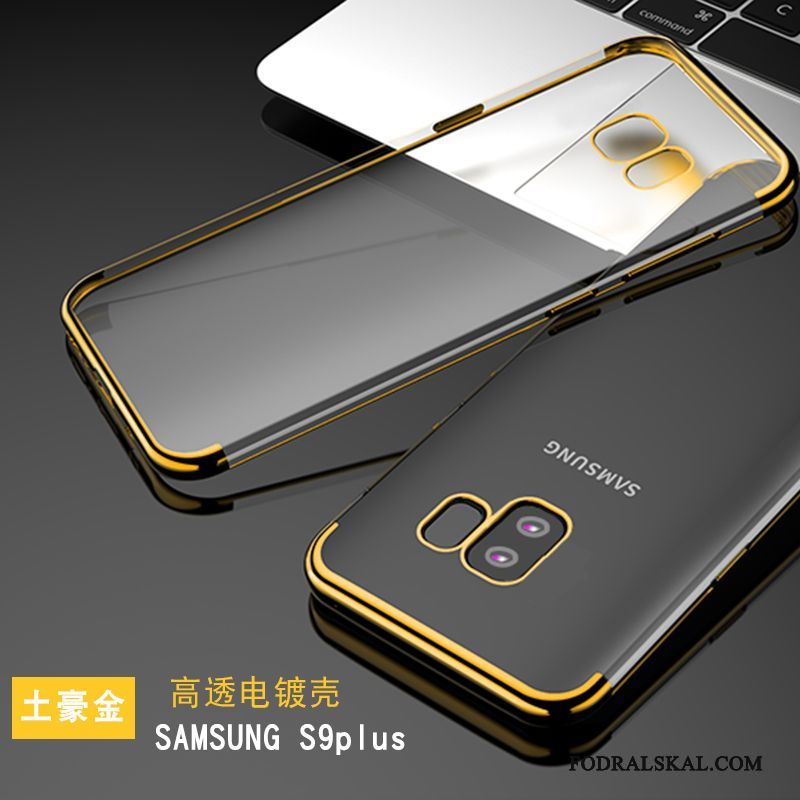Skal Samsung Galaxy S9+ Påsar Rosa Personlighet, Fodral Samsung Galaxy S9+ Mjuk Fallskydd Transparent