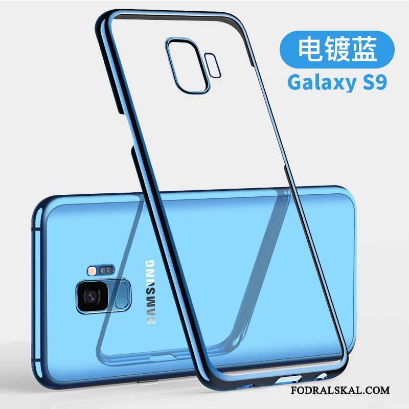 Skal Samsung Galaxy S9 Påsar Telefon Slim, Fodral Samsung Galaxy S9 Skydd Fallskydd Blå