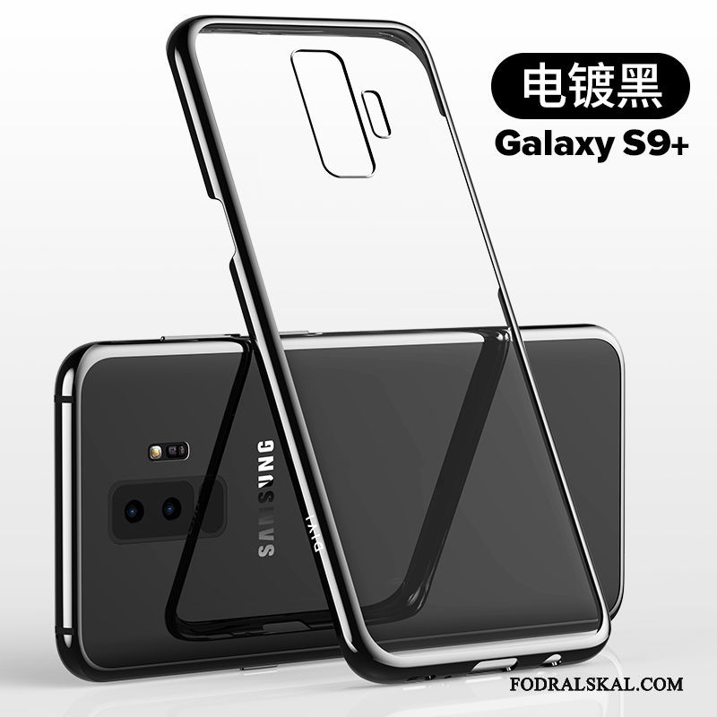 Skal Samsung Galaxy S9+ Skydd Telefon Tunn, Fodral Samsung Galaxy S9+ Svart Fallskydd