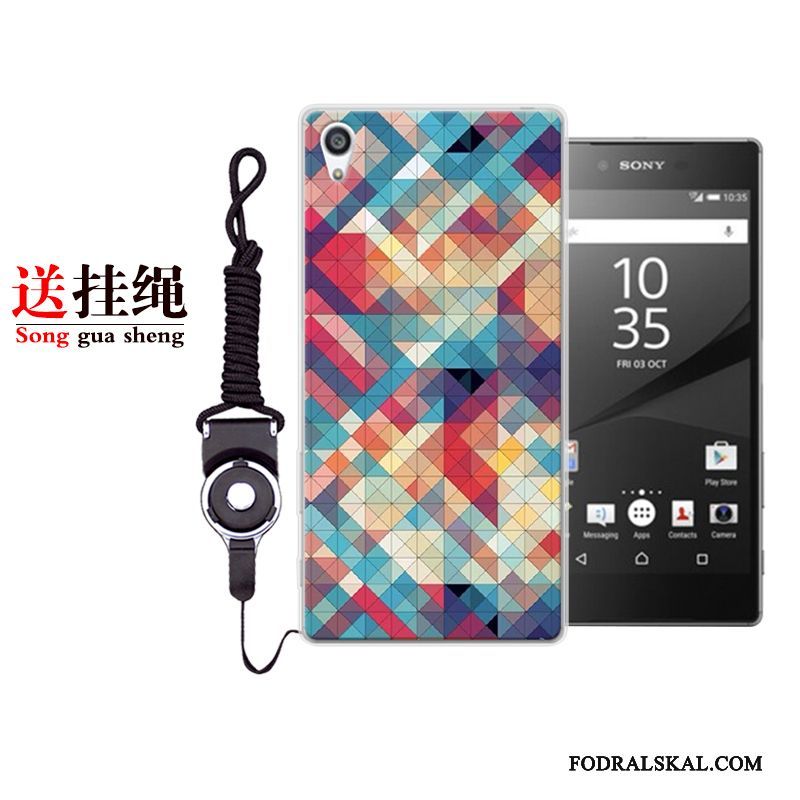 Skal Sony Xperia Xa1 Plus Skydd Röd Grå, Fodral Sony Xperia Xa1 Plus Mjuk Telefon Personlighet