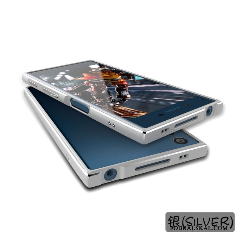 Skal Sony Xperia Xz Metall Frame Fallskydd, Fodral Sony Xperia Xz Färg Telefon Personlighet