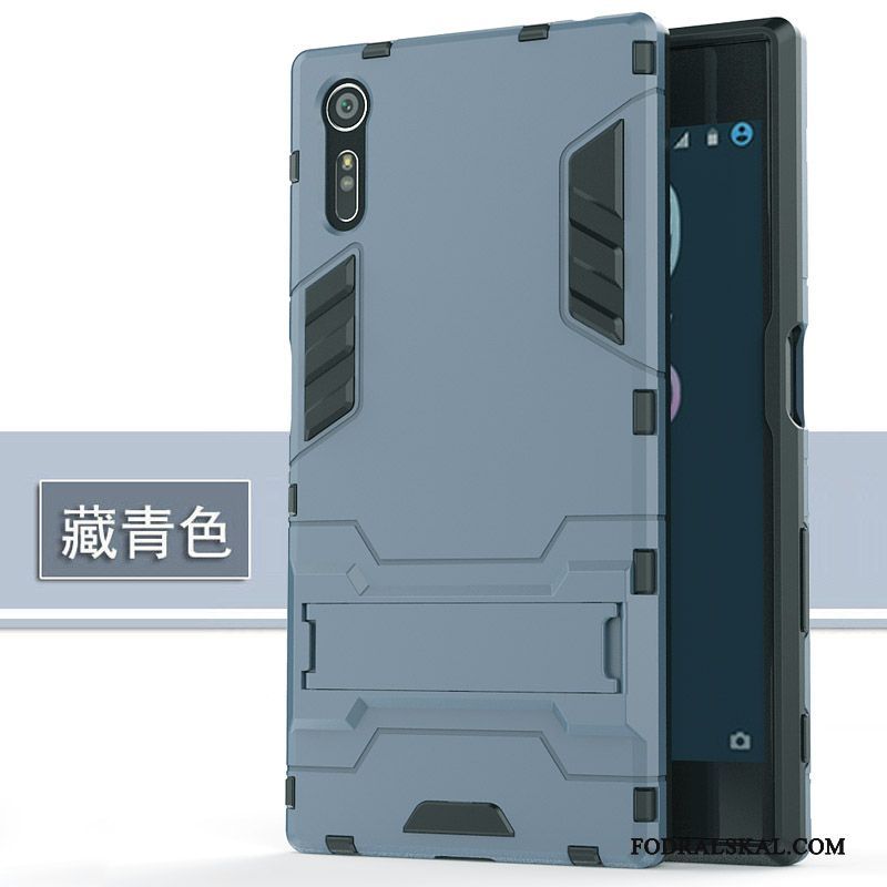 Skal Sony Xperia Xz Mjuk Telefon Nubuck, Fodral Sony Xperia Xz Silikon Transparent Blå