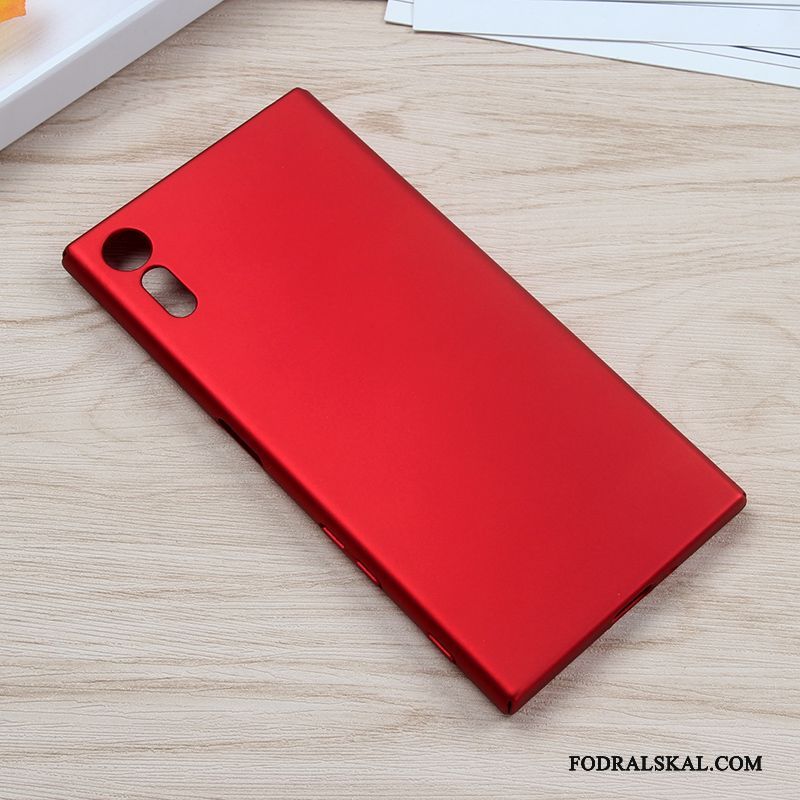 Skal Sony Xperia Xz Silikon Telefon Röd, Fodral Sony Xperia Xz Påsar Nubuck