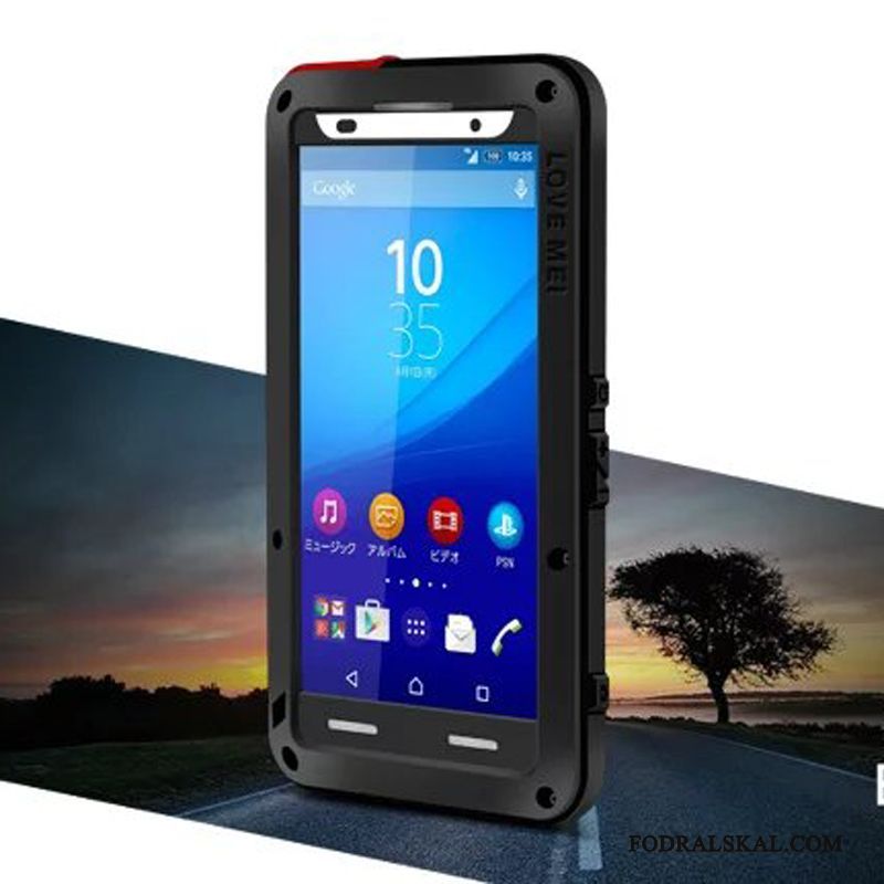Skal Sony Xperia Z3+ Mjuk Gul Fallskydd, Fodral Sony Xperia Z3+ Skydd Tre Försvartelefon