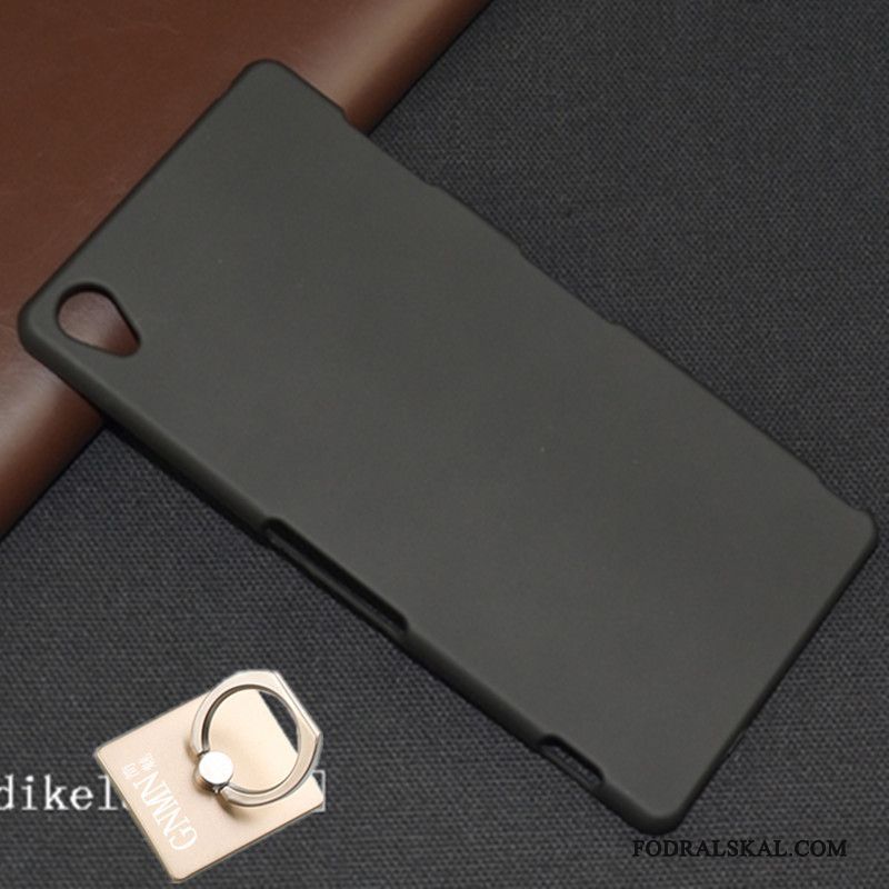 Skal Sony Xperia Z3+ Skydd Hårdtelefon, Fodral Sony Xperia Z3+ Vinröd Nubuck