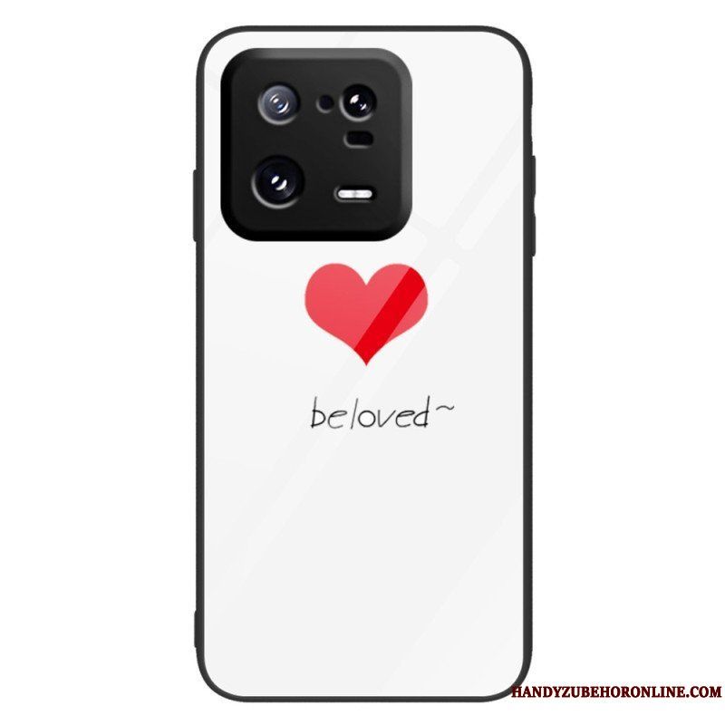 Skal Xiaomi 13 Pro Hjärta I Härdat Glas
