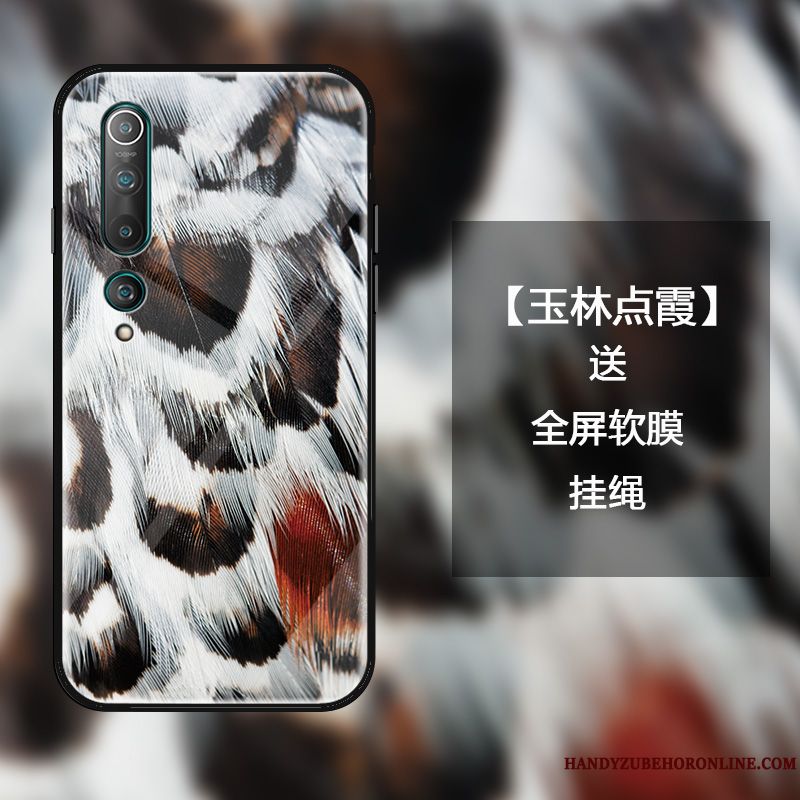 Skal Xiaomi Mi 10 Påsar Personlighettelefon, Fodral Xiaomi Mi 10 Kreativa Fallskydd Glas