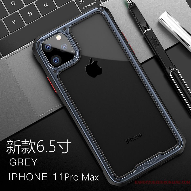 Skal iPhone 11 Pro Max Påsar Trend Varumärketelefon, Fodral iPhone 11 Pro Max Skydd Transparent Vit