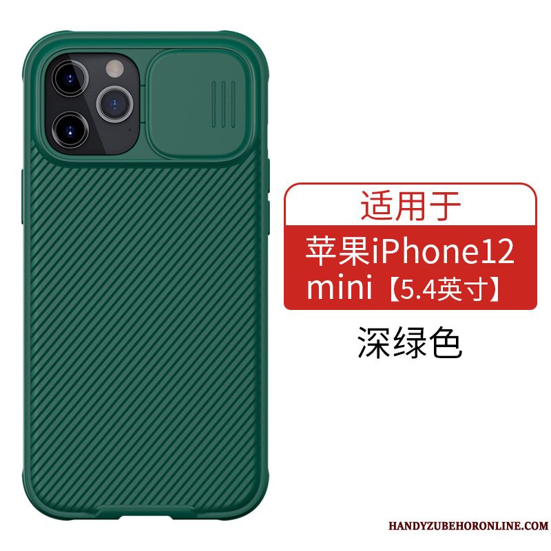 Skal iPhone 12 Mini Påsar Guld Net Red, Fodral iPhone 12 Mini Skydd Grön Högt Utbud