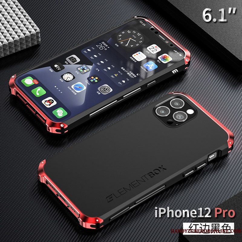 Skal iPhone 12 Pro Silikon Frame Fallskydd, Fodral iPhone 12 Pro Påsar Nytelefon