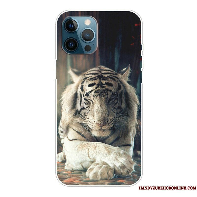 Skal iPhone 13 Pro Max Flexibel Tiger