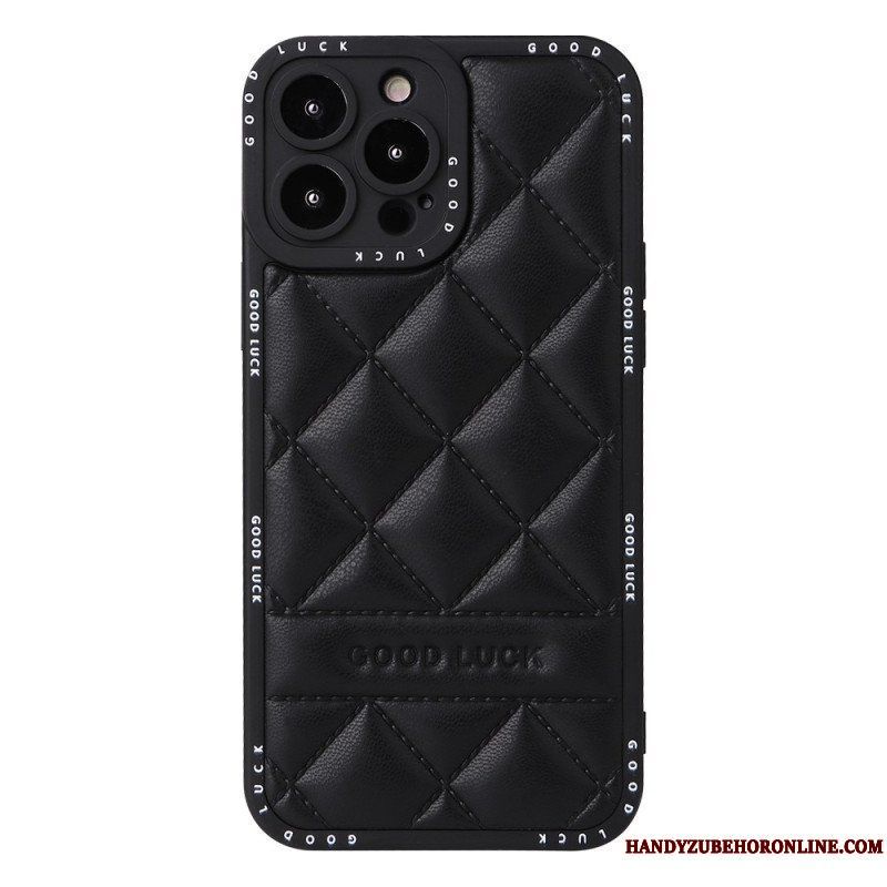 Skal iPhone 14 Pro Lycka Till Quilted