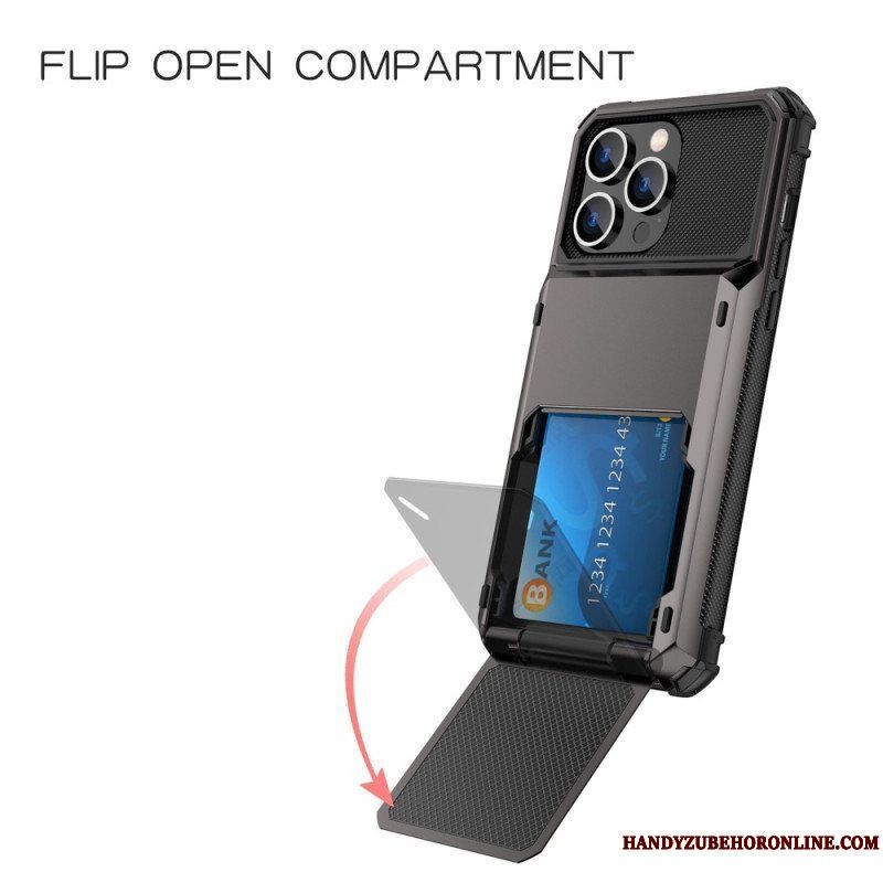 Skal iPhone 14 Pro Max Flip Style Korthållare