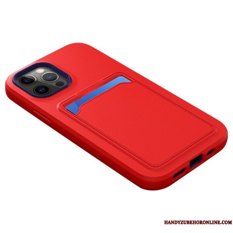 Skal iPhone 14 Tvåfärgad Korthållare