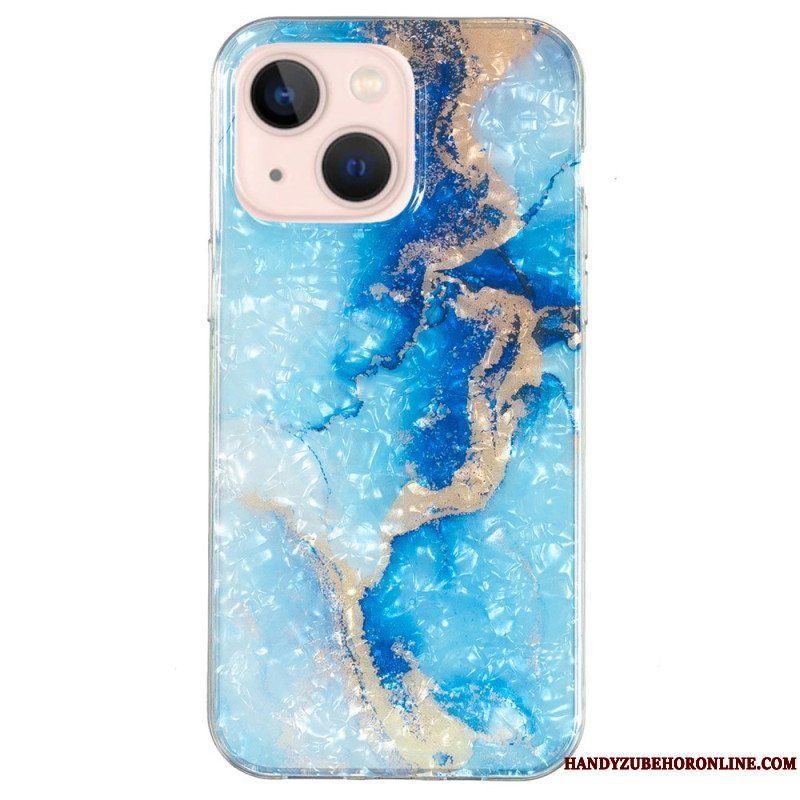 Skal iPhone 15 Plus Färgad Marmor