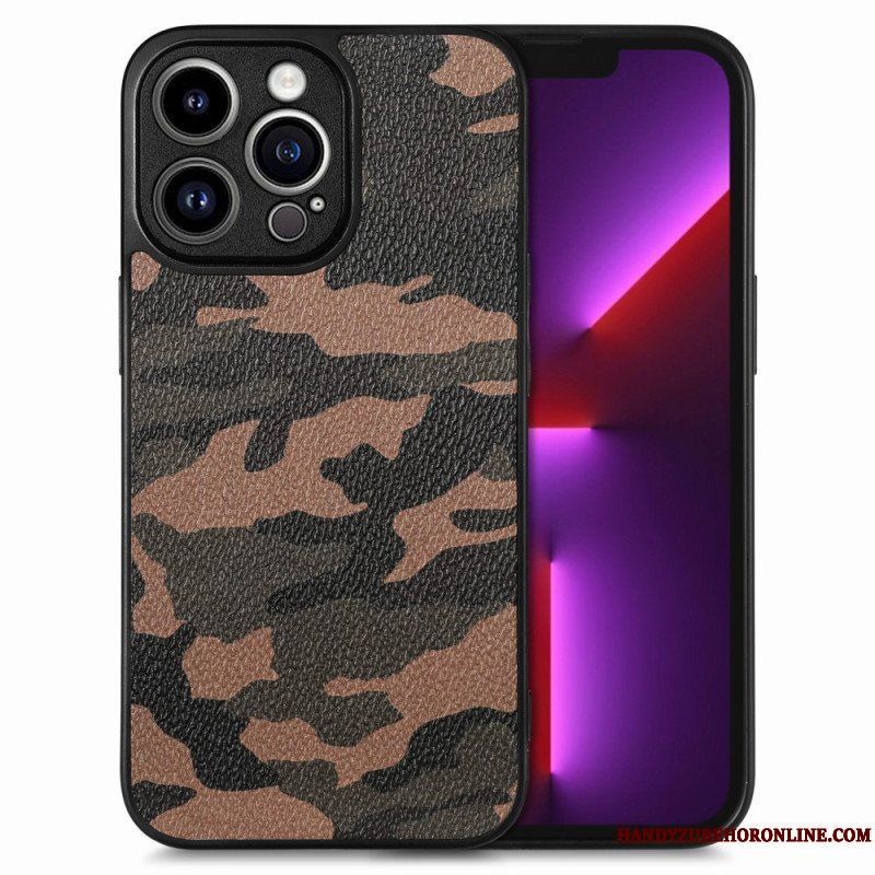 Skal iPhone 15 Pro Max Militärt Kamouflage