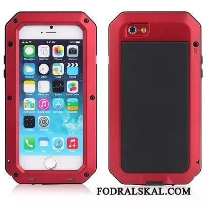 Skal iPhone 4/4s Metall Armortelefon, Fodral iPhone 4/4s Skydd Gul Ny