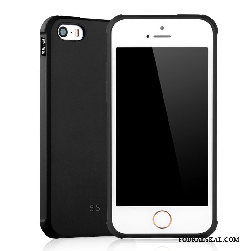 Skal iPhone 5/5s Mjuk Ljus Nubuck, Fodral iPhone 5/5s Skydd Fallskyddtelefon