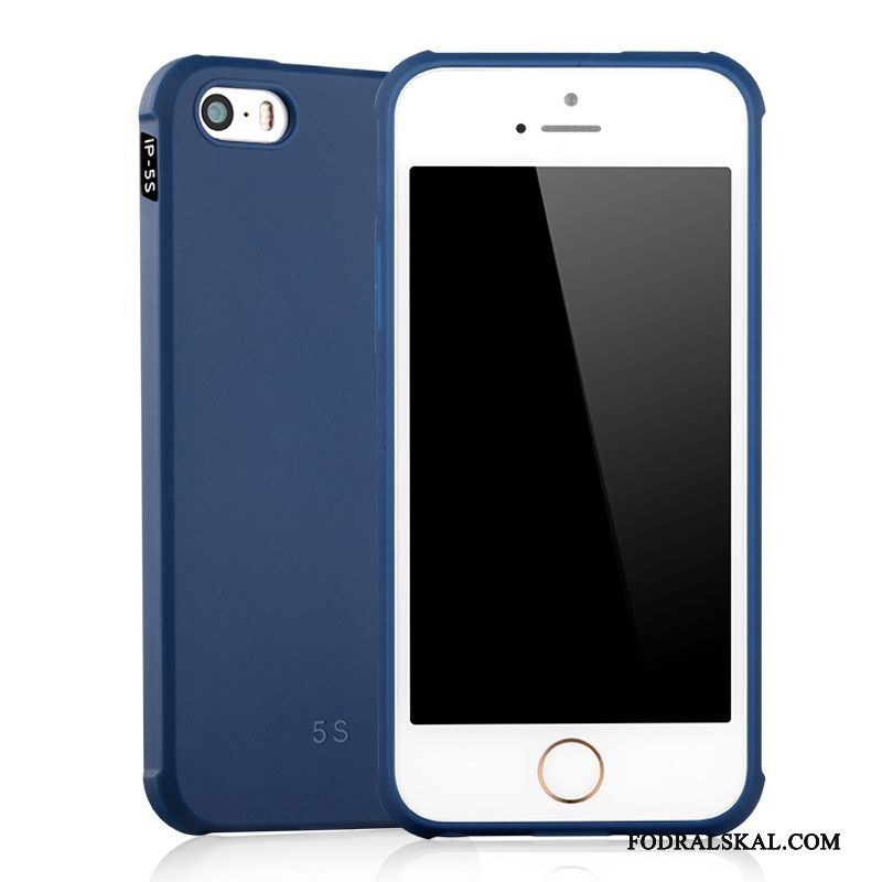 Skal iPhone 5/5s Mjuk Ljus Nubuck, Fodral iPhone 5/5s Skydd Fallskyddtelefon