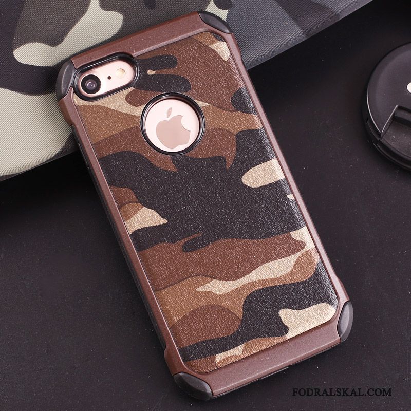 Skal iPhone 5/5s Silikon Kamouflage Blå, Fodral iPhone 5/5s Påsar Fallskyddtelefon