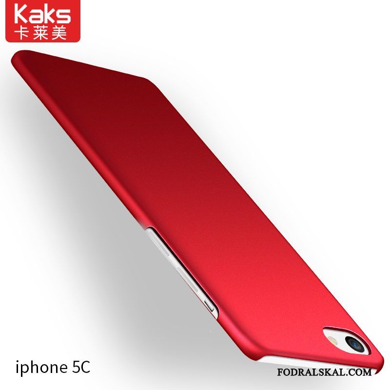 Skal iPhone 5c Silikon Nubuck Trend, Fodral iPhone 5c Påsar Rödtelefon