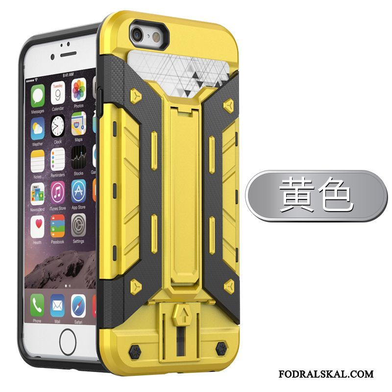 Skal iPhone 6/6s Kreativa Kort Cool, Fodral iPhone 6/6s Silikon Guldtelefon