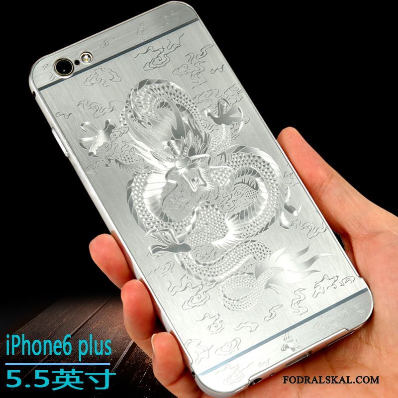 Skal iPhone 6/6s Plus Kreativa Frame Blå, Fodral iPhone 6/6s Plus Påsar Telefon Hård