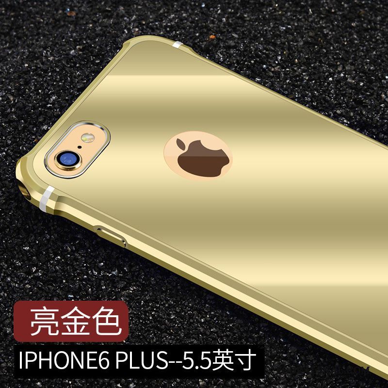Skal iPhone 6/6s Plus Påsar Trendtelefon, Fodral iPhone 6/6s Plus Metall Fallskydd Frame