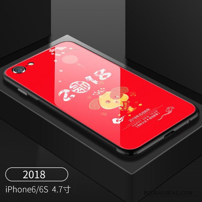 Skal iPhone 6/6s Påsar Nytelefon, Fodral iPhone 6/6s Trend Röd
