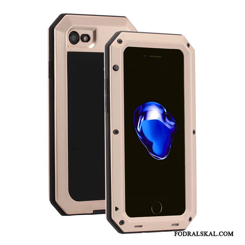 Skal iPhone 6/6s Påsar Telefon Kamouflage, Fodral iPhone 6/6s Metall Tre Försvar Fallskydd