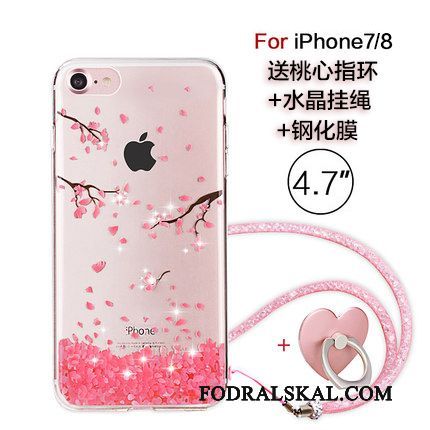 Skal iPhone 7 Hängsmyckentelefon, Fodral iPhone 7 Rosa Ny