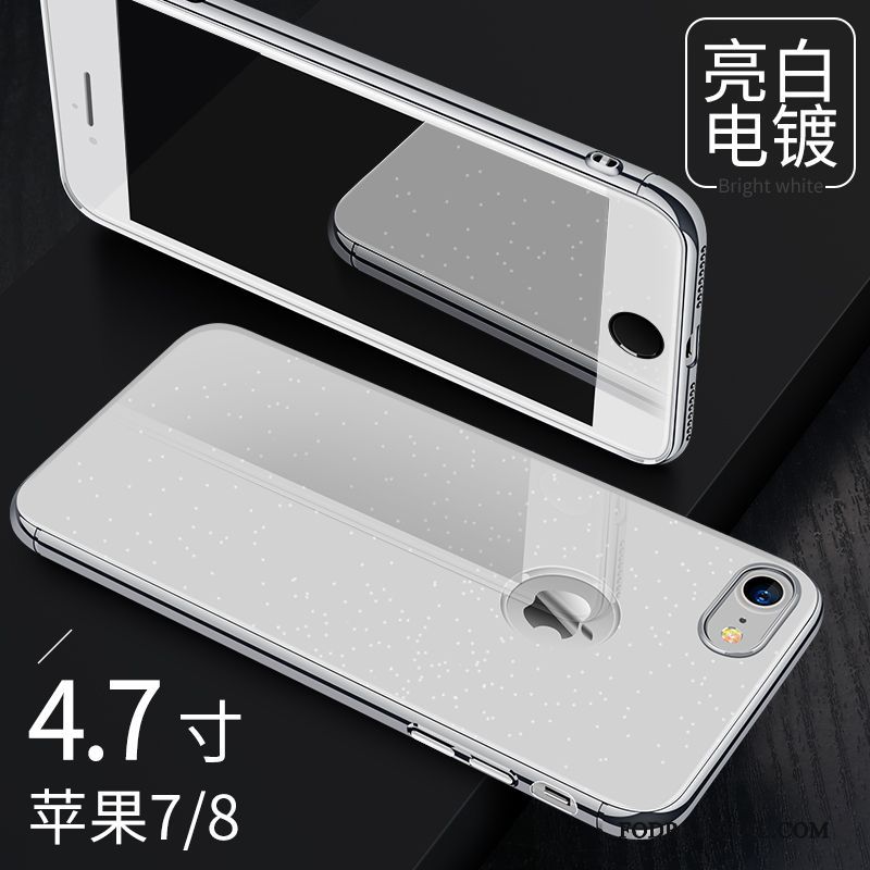 Skal iPhone 7 Kreativa Slim Silver, Fodral iPhone 7 Personlighettelefon