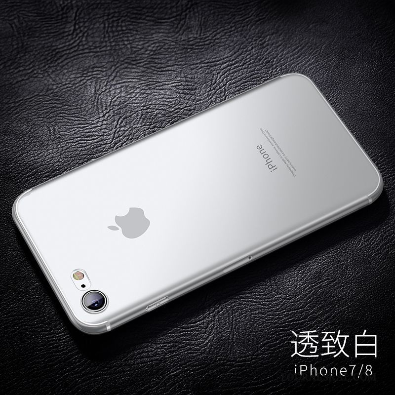 Skal iPhone 7 Mjuk Nubuck Trend, Fodral iPhone 7 Silikon Rosatelefon
