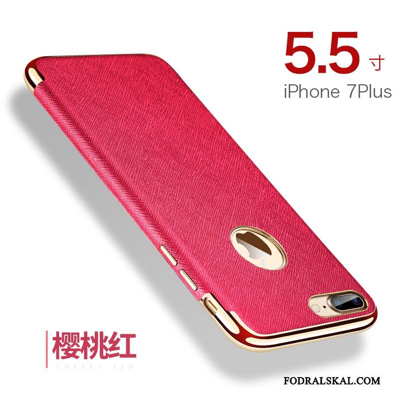 Skal iPhone 7 Plus Mjuk Röd Magnetic, Fodral iPhone 7 Plus Påsar Telefon Fallskydd